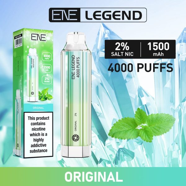Elux/Ene Legend Crystal 4000 Disposable Vape  - Any 3 for £27