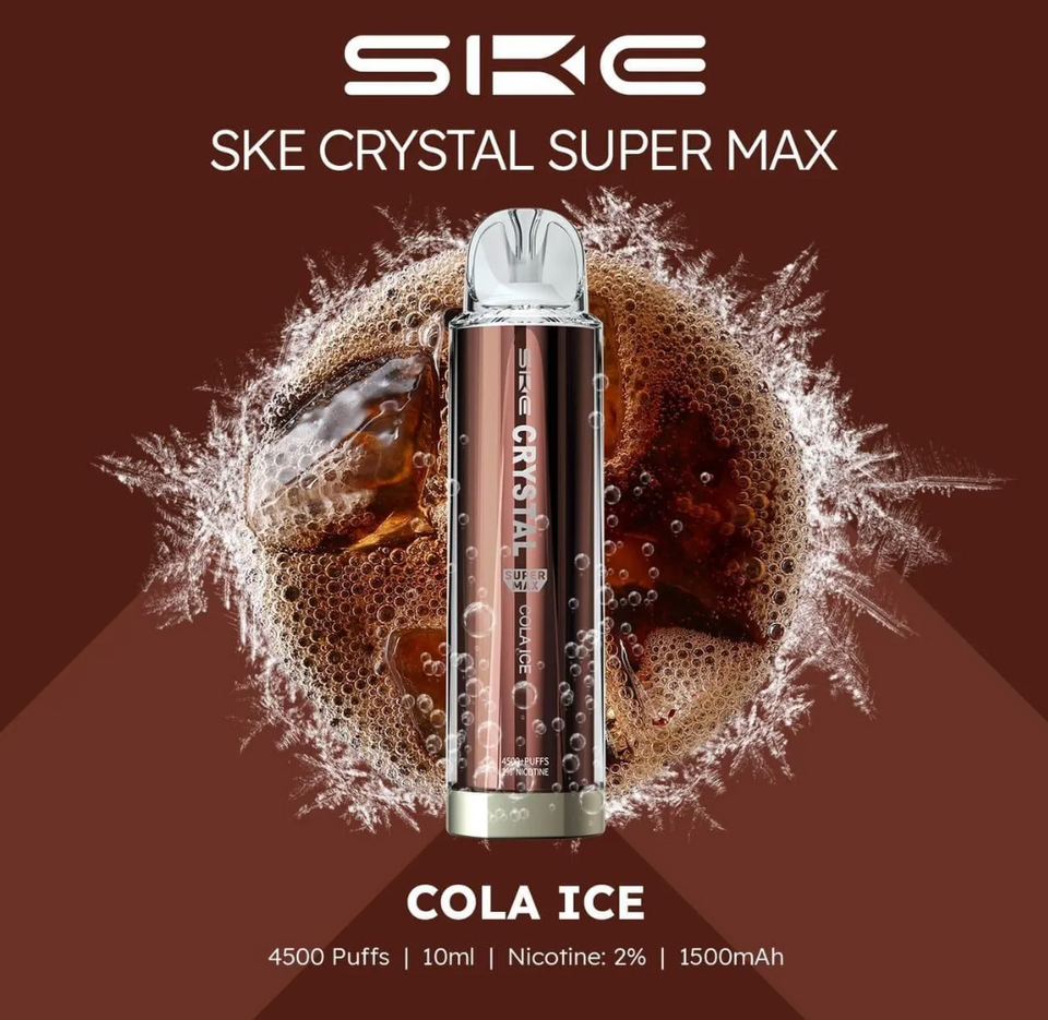 SKE Crystal Super Max 4500 Puffs Disposable Bar - Any 3 for £27
