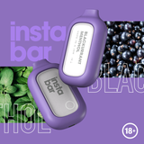 Insta Bar 5000 Puffs Rechargeable Disposable Vape Pod Device  - £5.99