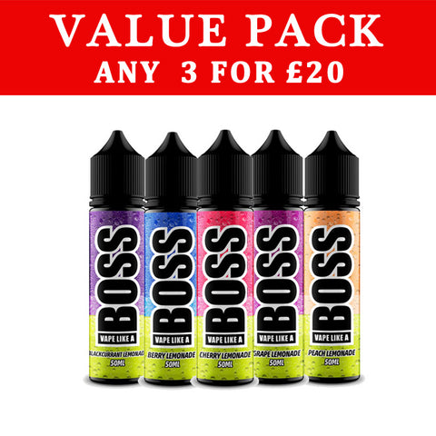 Boss - Any 3 For £20