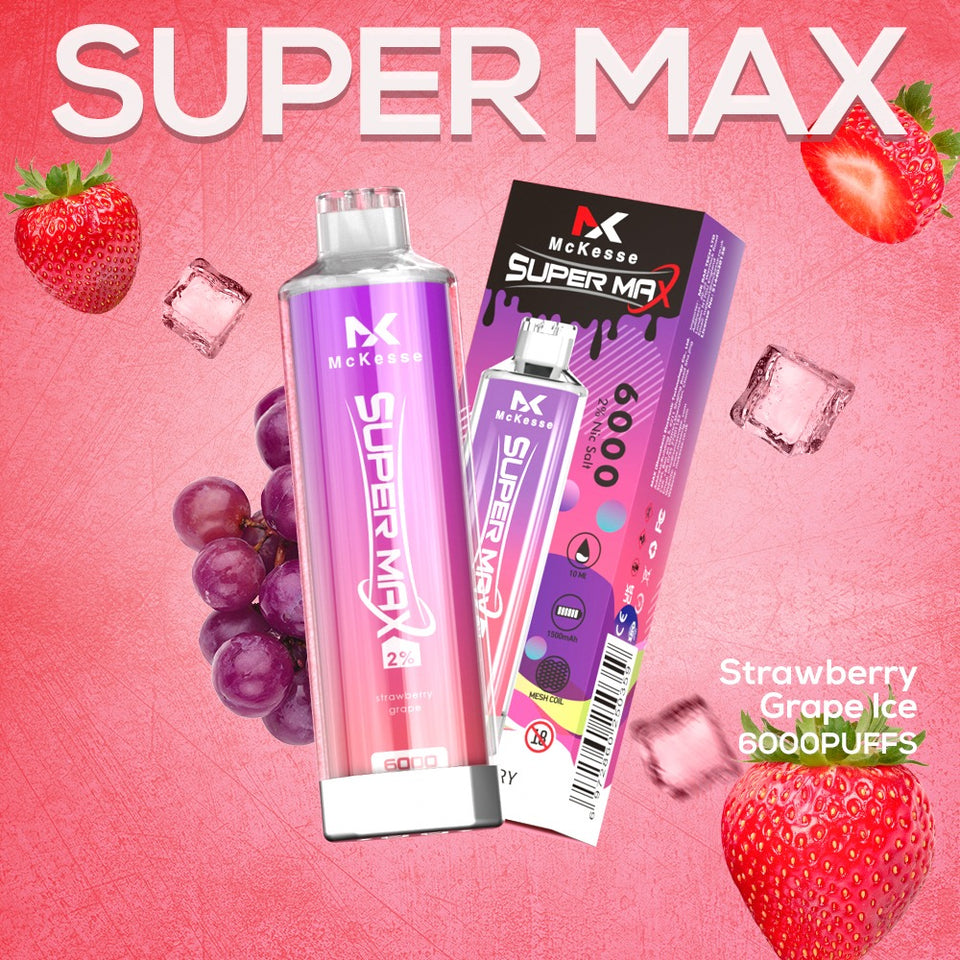 MK CRYSTAL SUPER MAX 6000  - Any 2 for £20