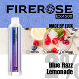 Elux FireRose EX4500 Puffs Disposable Vape Device - Any 2 for £22