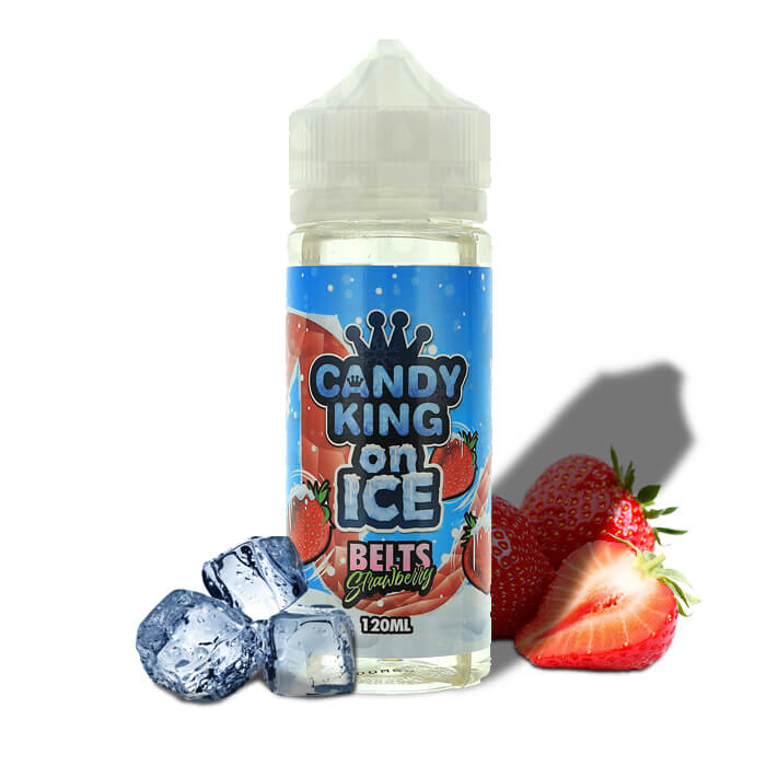 Candy King Strawberry Belts On Ice 120ml