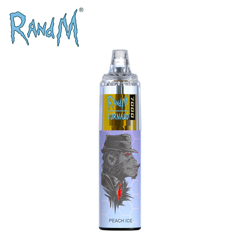 R and M Tornado 7000 Puffs Disposable Device (Rechargeable) - Any 3 for £27