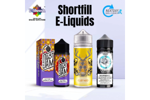 Assorted Shortfill E-Liquids 50ml & 100ml - Nicotine-free vape juice with added nic shots for custom strength.