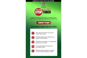 StopTober: Take the First Step to a Healthier, Smoke-Free Life