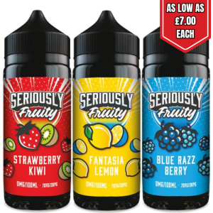 Doozy Seriously Fruity 100ml E-Liquid - Deliciously Fruity Vape