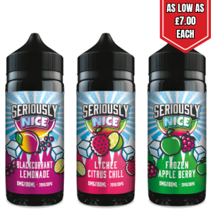 Doozy Seriously Nice 100ml E-Liquid - Flavorful Vaping Experience