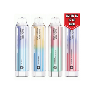 ELUX/ENE LEGEND CRYSTAL 4000 PUFF DISPOSABLE VAPE