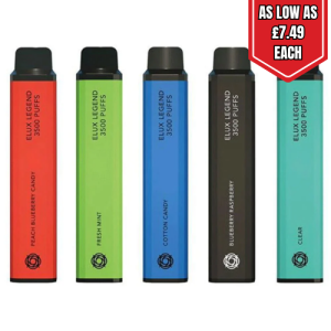 ELUX/ENE Legend 3500 Puff Disposable Vape - A Perfect Choice for Vaping Enthusiasts