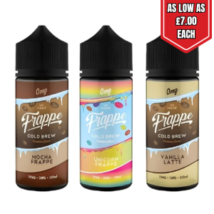 Frappe 100ml E-Liquid Shortfill - Deliciously Creamy Vape