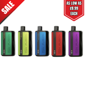 FUSION 15000 Puff Disposable Vape - Long-Lasting Flavour