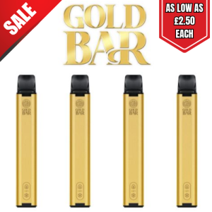 Best Gold Bar 600 Disposable Vape | Premium Flavour & Convenience