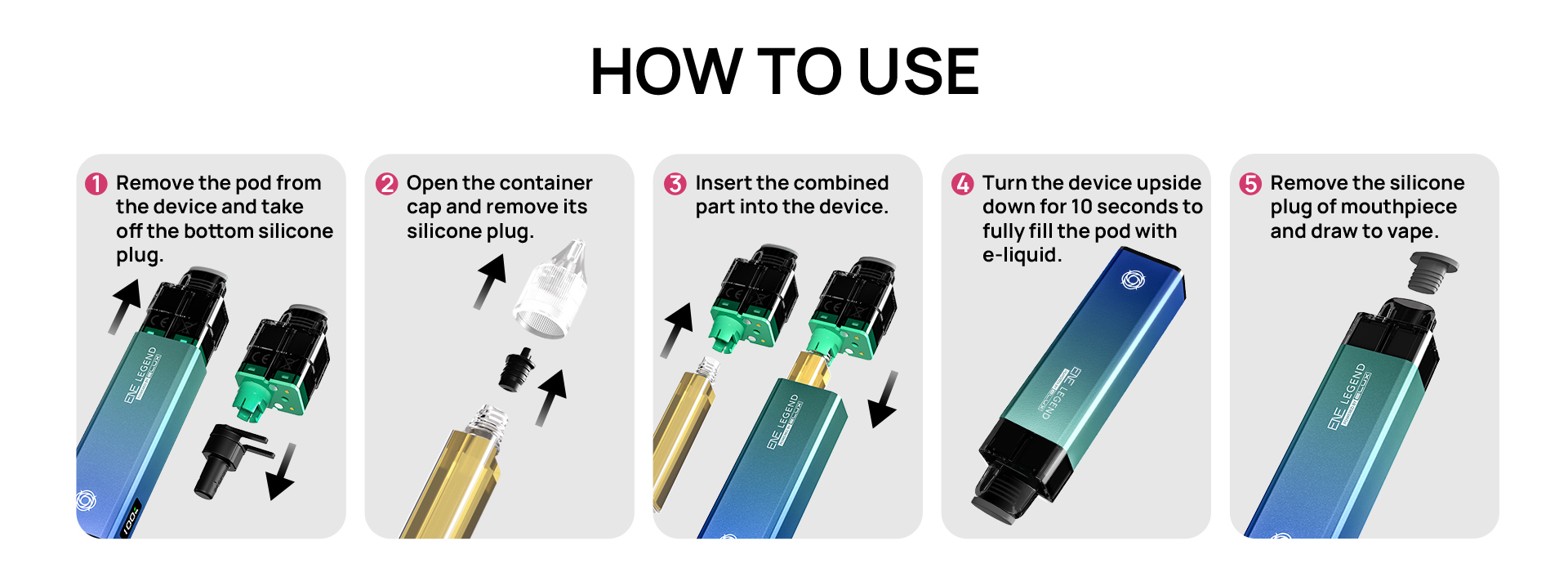 Step-by-Step Guide: How to Use the Elux Legend 15000 Vape Kit