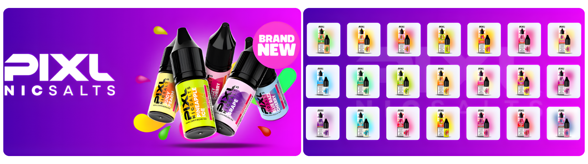 PIXL Nic Salts - Buy 1 Get 1 Free Vape Juice