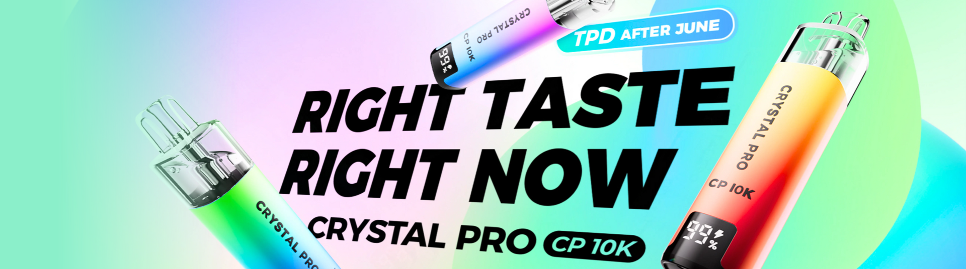 Crystal Pro CP 10K – no-fuss, high-performance vaping device with long-lasting puffs, rich flavours, and easy usage for UK vapers