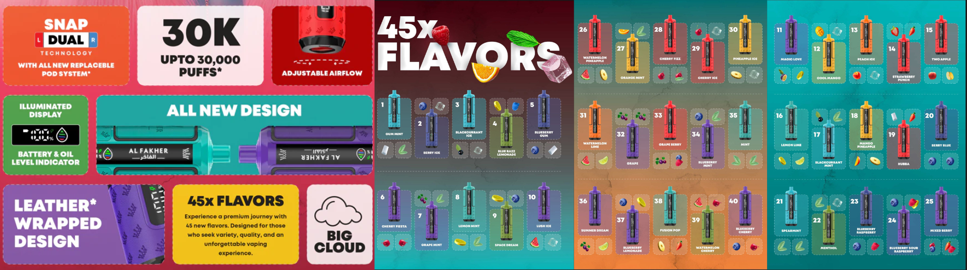Al Fakher 30K Hypermax Prefilled Vape Kit — strong throat hit, Crown Bar flavours, fast UK delivery Al Fakher 30K Hypermax Vape Kit — bold Crown Bar flavours, strong throat hits & bar-style sweetness, 30,000 puffs | E‑Sheesh UK